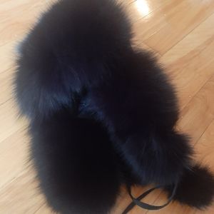 Brand new real fur ushanka